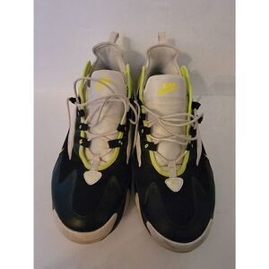 Nike Air Zoom 2000 Men's White Green Black Volt Basketball Shoes Size 13
